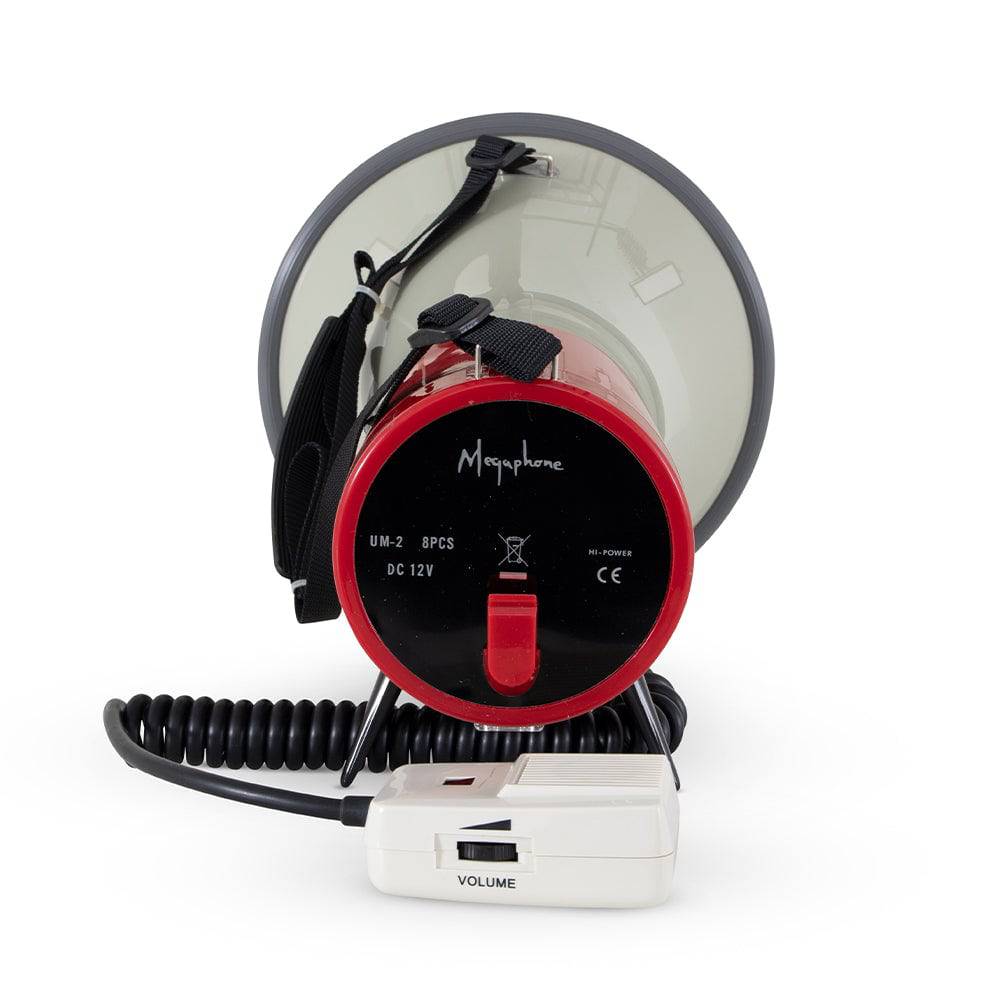 HART 25W Shoulder & Desk Megaphone - Portable Bullhorn for Outdoor Events, Cheering, and Emergency Announcements