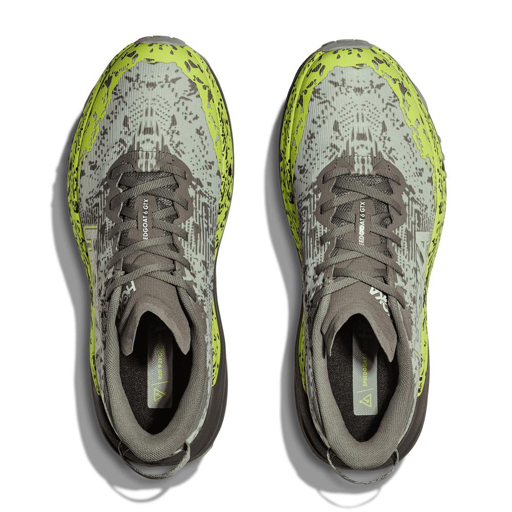 Hoka Men's Speedgoat 6 GTX Trail Running Shoes - Waterproof Hiking Boots for Outdoor Adventures & Mountain Climbing