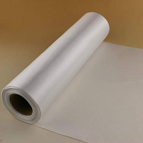 22 Yard 12 Inch Wide White Satin Ribbon - Bulk Table Runner, Grand Opening Ceremony, Hair Bows, Dress Decorations - Perfect for Wedding, Party, Gift Wrapping & DIY Crafts