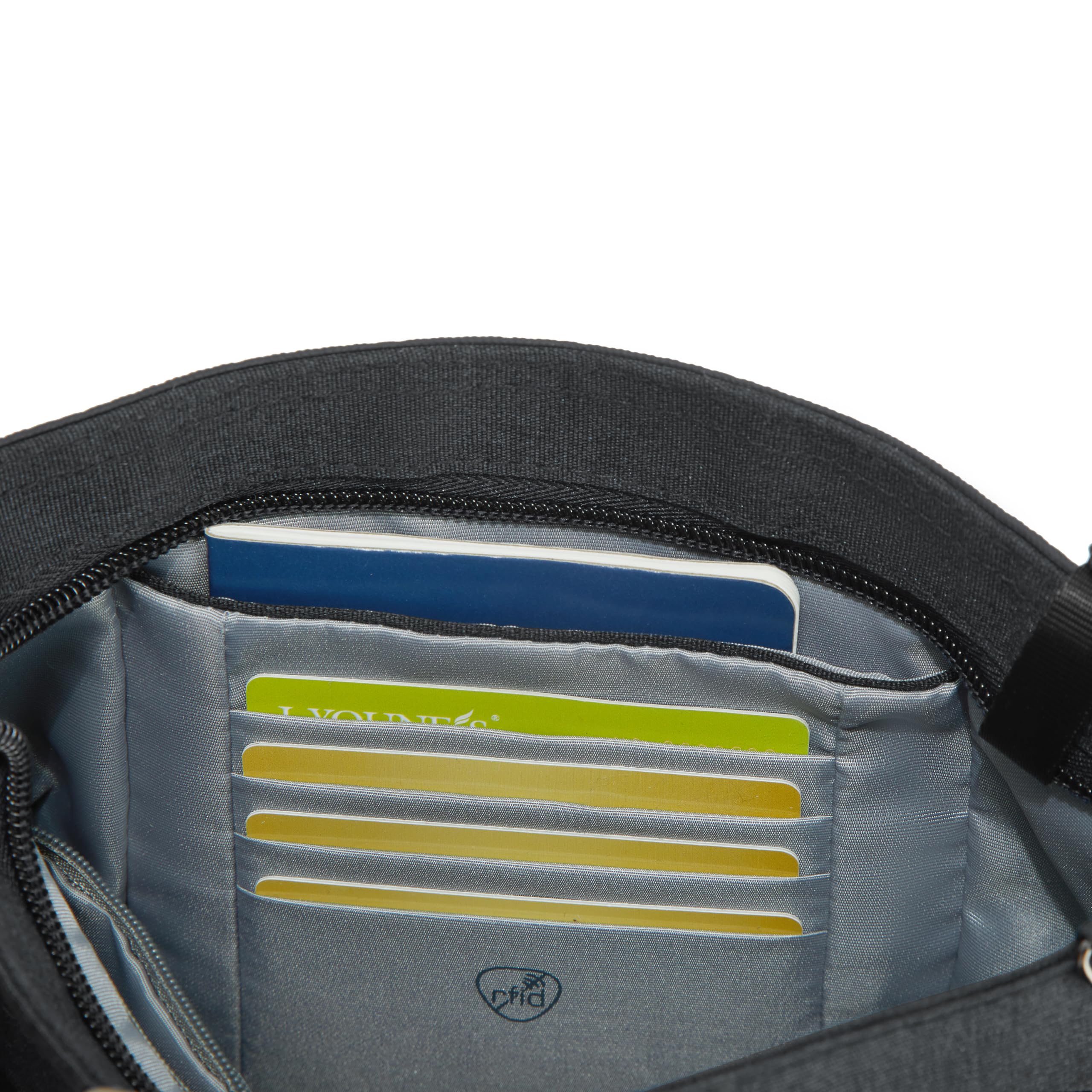 Travelon Anti-Theft Metro Saddle Crossbody Bag - Secure RFID Blocking Purse for Women - Perfect for Commuting, Travel & Daily Use