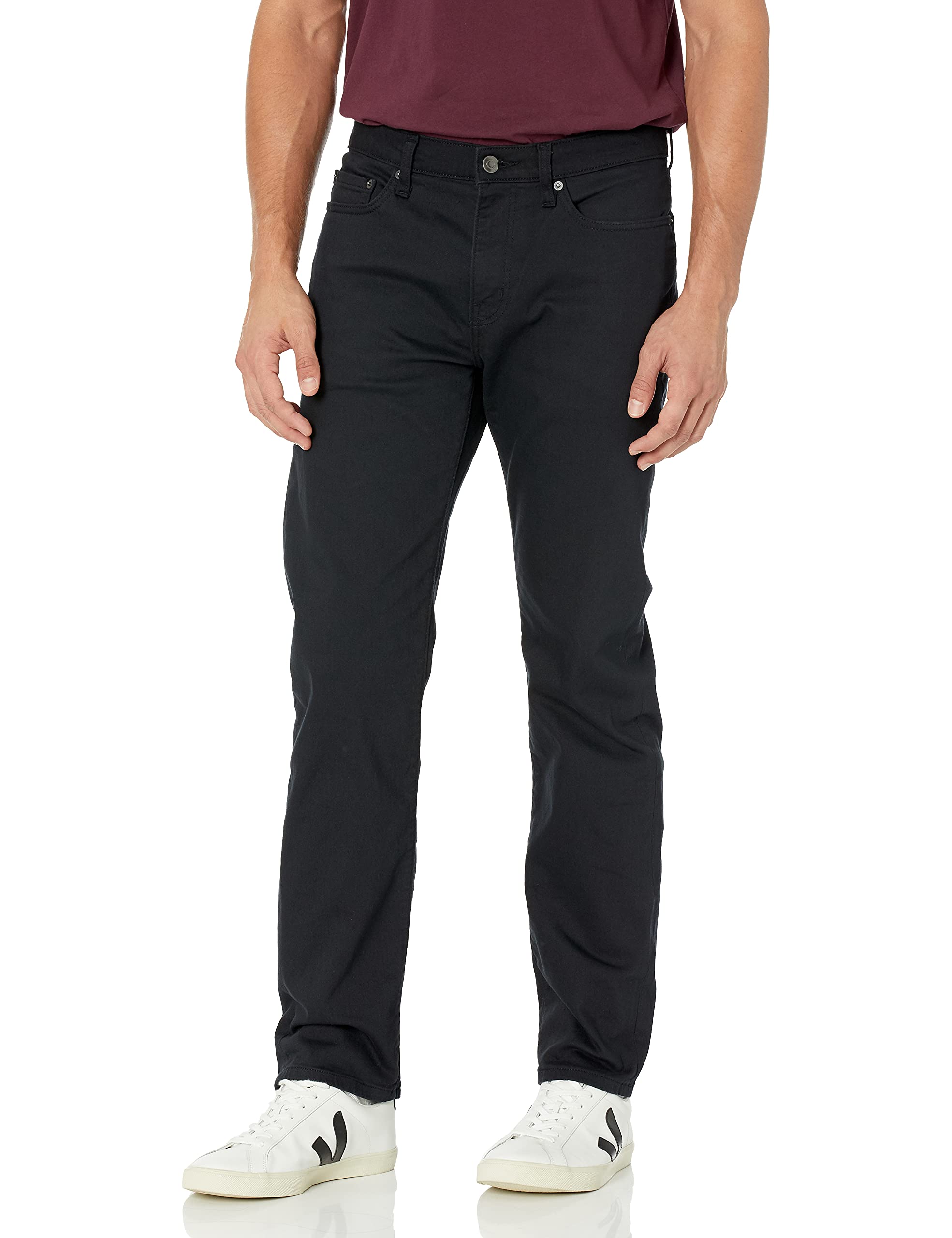Amazon Essentials Men's Straight-Fit Stretch Jean - Comfortable Denim Pants for Casual Wear, Work & Everyday Use