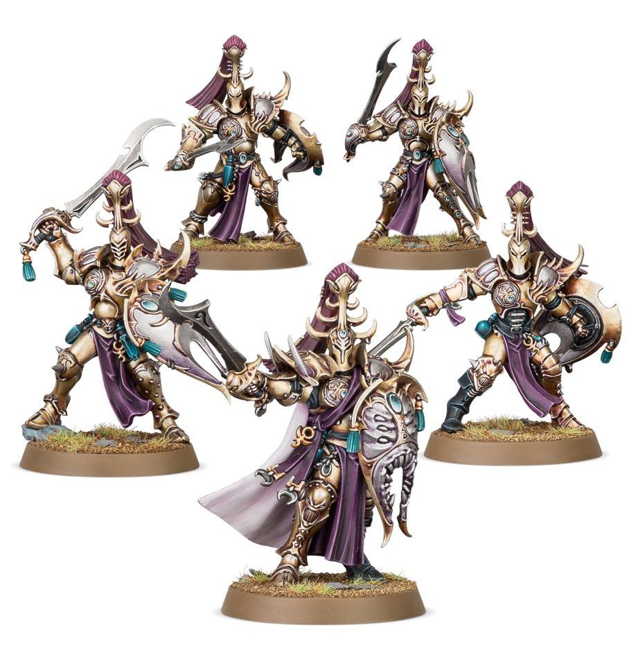 Age of Sigmar Hedonites of Slaanesh: Myrmidesh Painbringers - Warhammer Miniatures for Tabletop Battles & Fantasy Gaming Collection