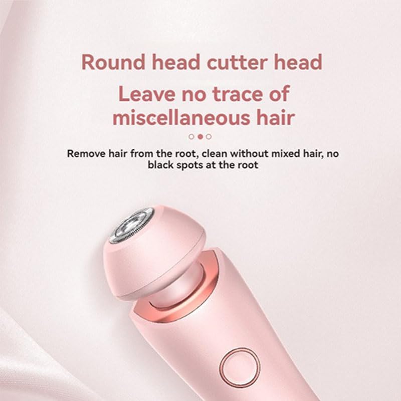 Dusk Glide Pro 3.0 Women's Electric Razor - 2 in 1 Shaver & Trimmer for Smooth Skin, Pink - Perfect for Legs, Underarms & Bikini Area Shaving at Home or Travel