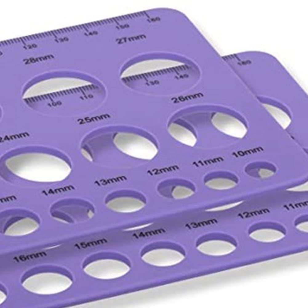 **Piuryue Silicone Nipple Ruler – Accurate Flange Size Measuring Tool for Breast Pumps | Soft & Flexible Nipple Sizer | Perfect for Nursing Moms & Lactation Consultants**    *(Use Case: Ideal for measuring flange size at home, ensuring proper breast pump fit for comfortable and efficient pumping sessions.)*