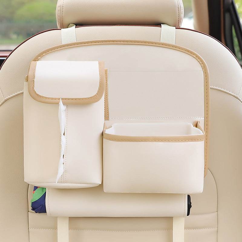 Best Car Storage Organizer for Trunk & Backseat - Multi-Pocket Auto Organizer with Premium Fabric - Perfect for Road Trips, Family Travel & Daily Commute