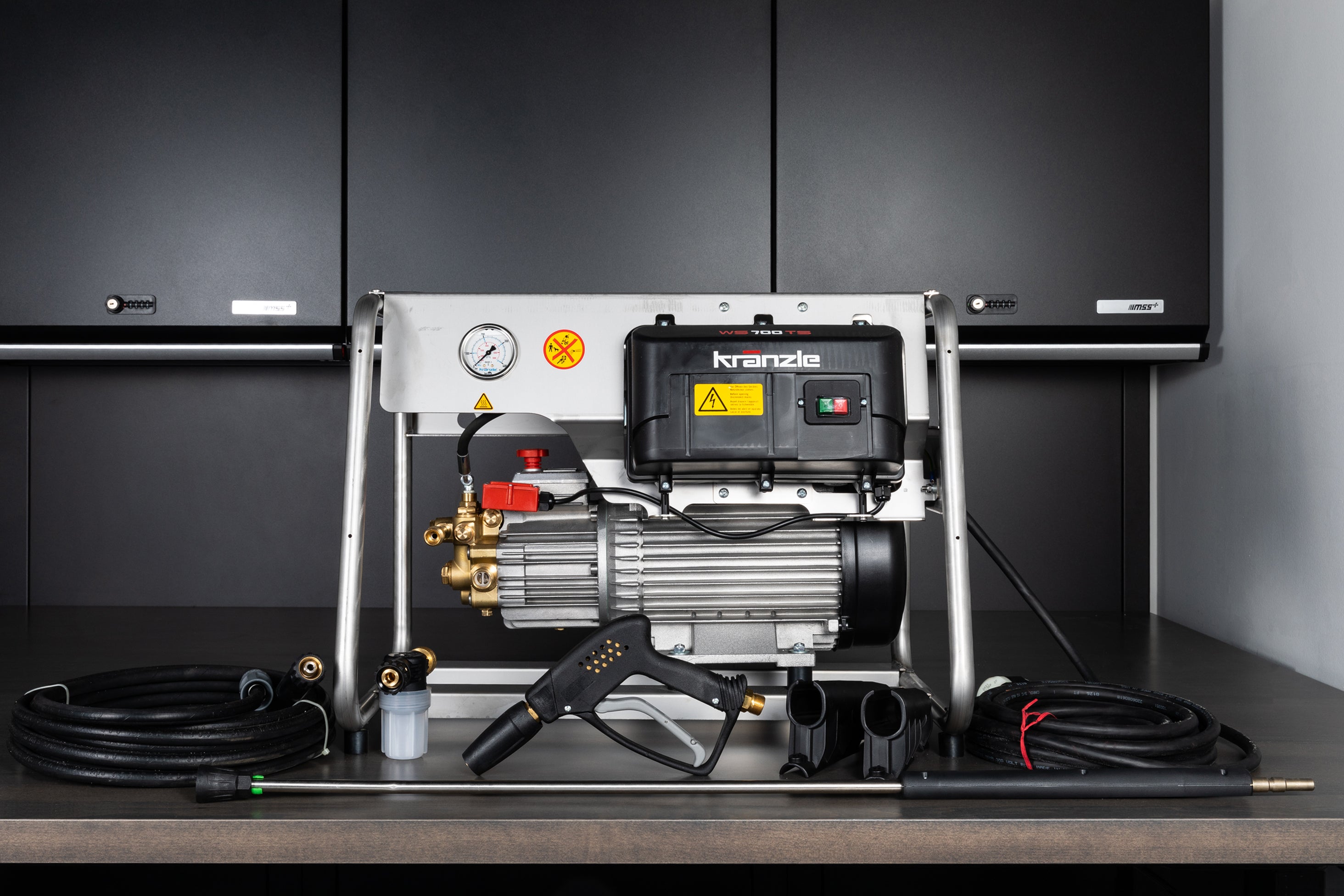 Kranzle KWS700TS Professional Electric Pressure Washer - Heavy Duty Cleaning for Driveways, Decks & Outdoor Surfaces