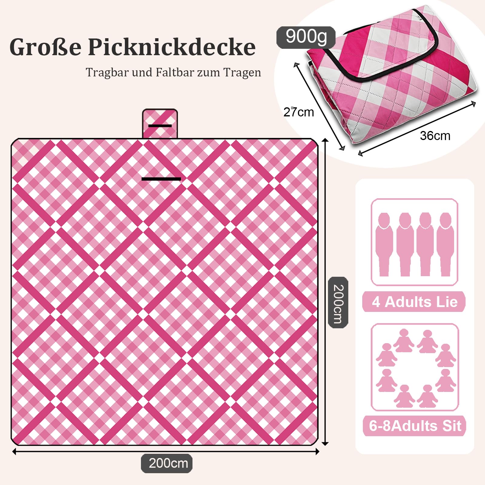 Waterproof XXL Picnic Blanket - 79