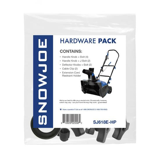 Snow Joe SJ618E HP Electric Snow Thrower Replacement Parts Kit - Compatible with SJ618E Models | Durable Hardware Pack for Winter Maintenance & Driveway Clearing