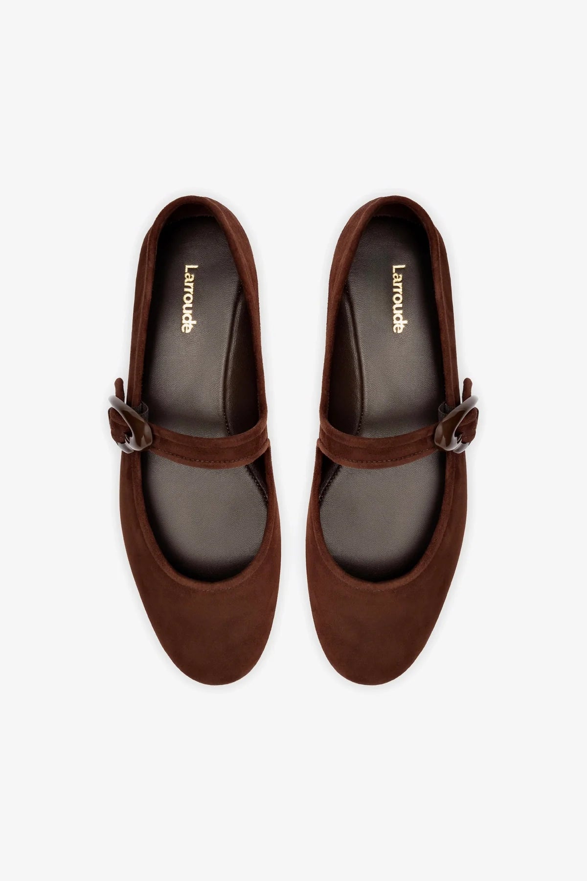 Verona Brown Suede Ballet Flats for Women - Comfortable & Stylish Shoes for Work, Casual Outfits & Everyday Wear