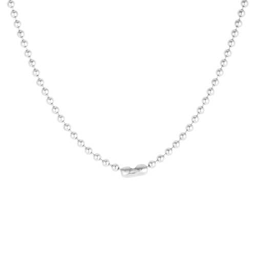 1.1ct Cubic Zirconia Rhodium Plated Stainless Steel Pendant Necklace for Women - Elegant Jewelry Gift for Birthday, Anniversary & Special Occasions