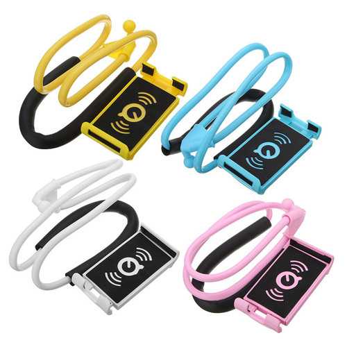 Flexible Phone Stand Holder for iPhone X/8, Samsung S8, Xiaomi 6/5 - Adjustable Lazy Neck Bracket for Hands-Free Viewing | Perfect for Bed, Sofa & Travel