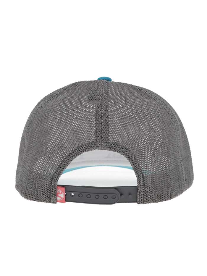 Hooey 2491T WHGY 'Rope Like A Girl' High Profile Snapback Hat - White | Western Rodeo & Cowgirl Fashion Accessory for Women