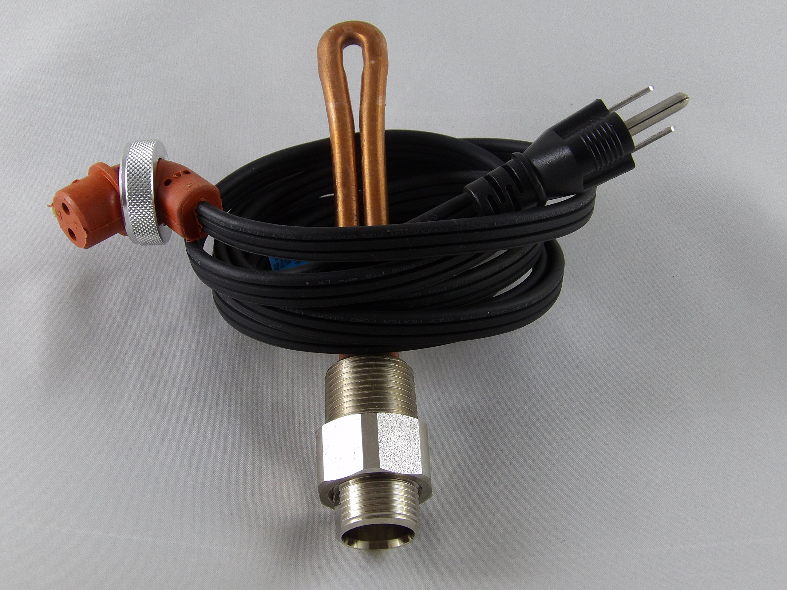 Caterpillar 3208 Engine Heater Kit (636 CID) - Swivel Style Diesel Engine Block Heater for Winter Cold Starts | Perfect for Trucks, Boats & Heavy Equipment in Freezing Temperatures