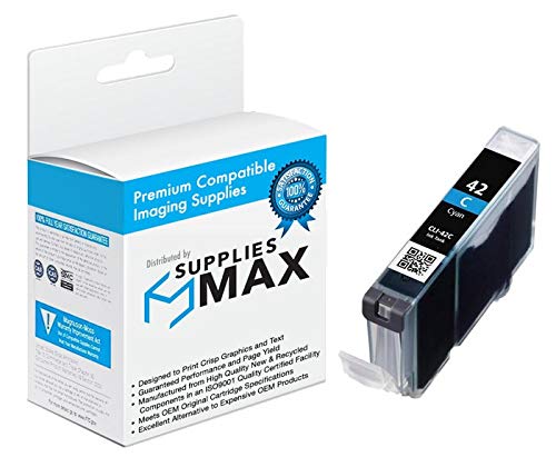 Canon PIXMA PRO 100 Cyan Ink Cartridge Replacement (CLI-42C/6385B002) - High-Quality Compatible Ink for Photo Printing & Professional Art Projects