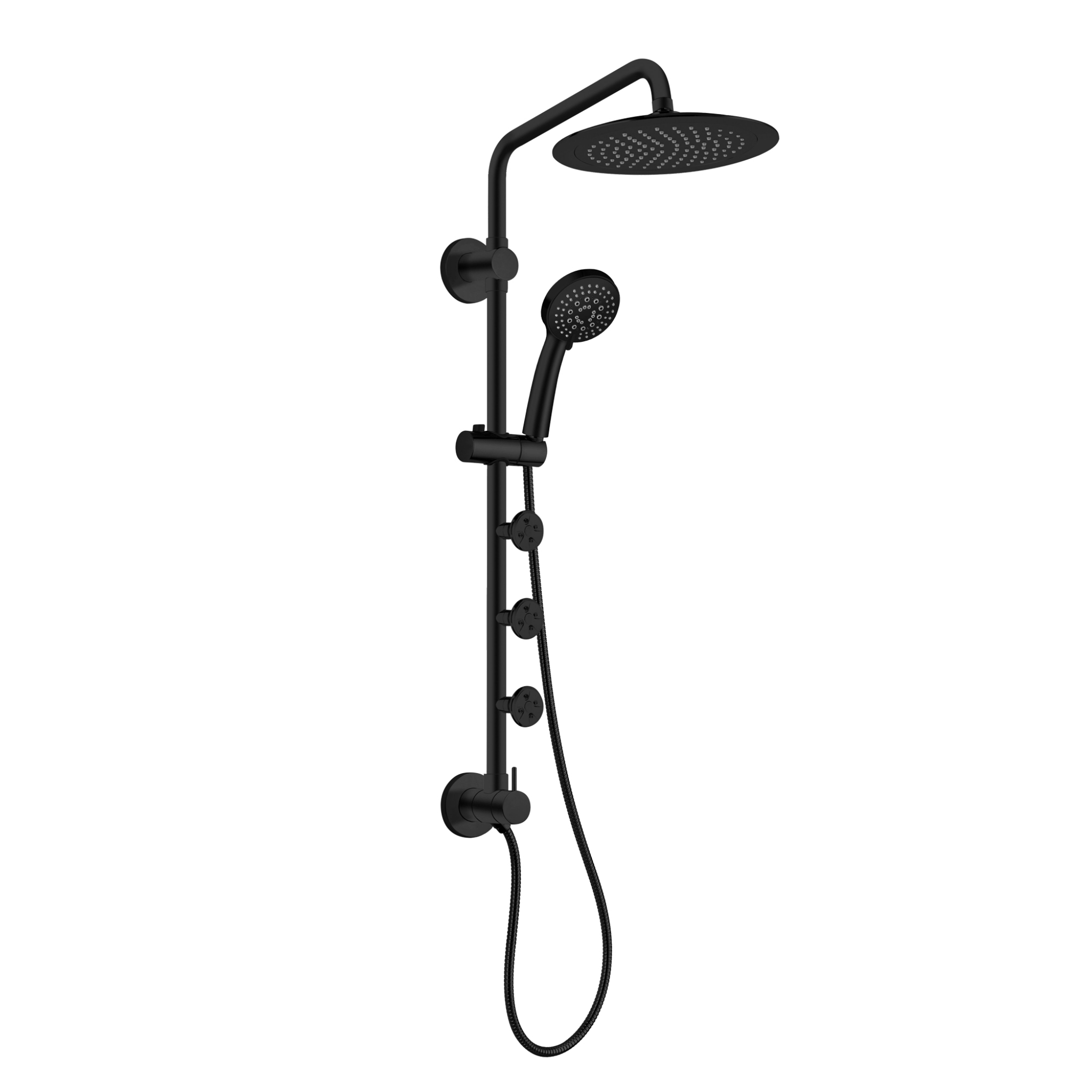 MB - Matte Black - 2.5 GPM