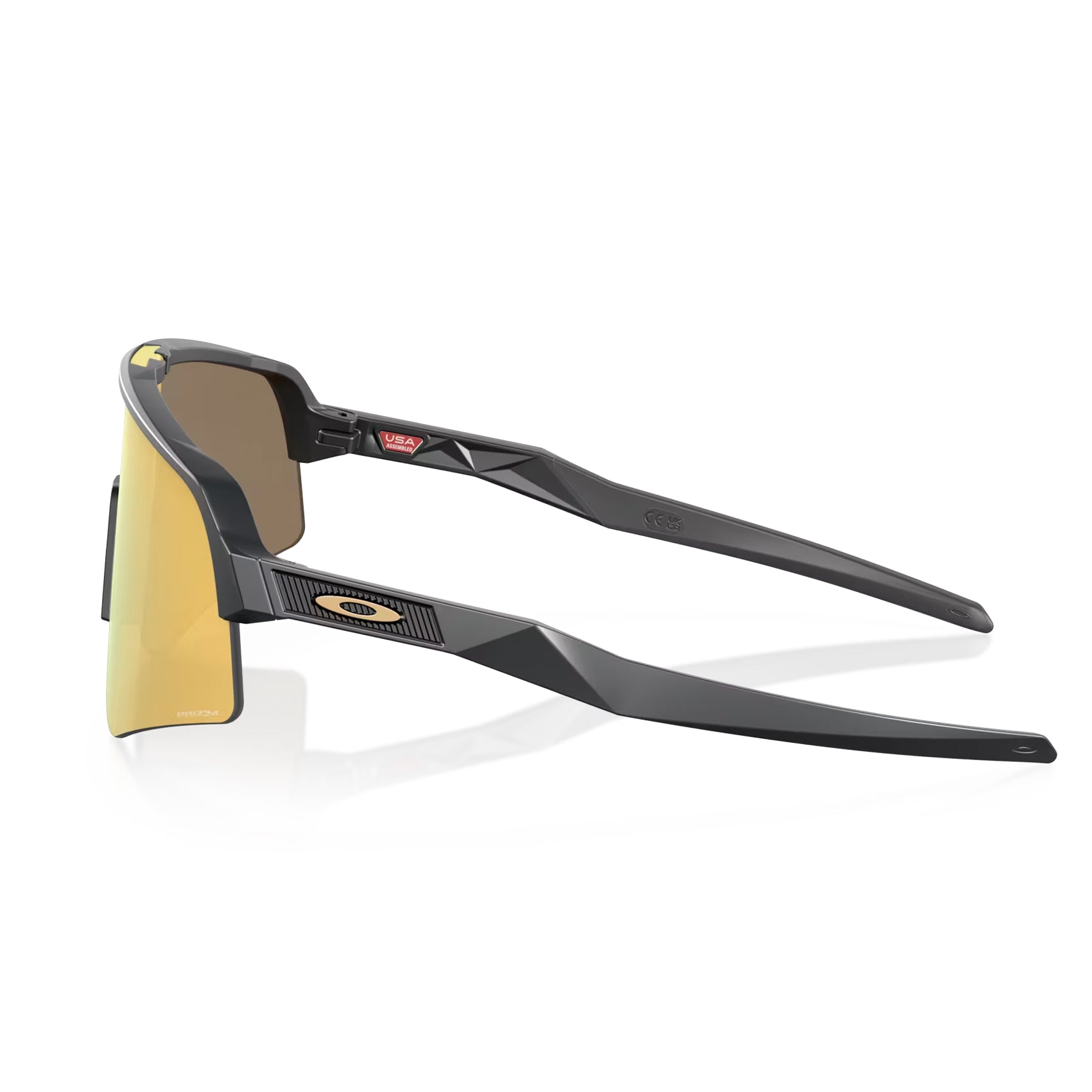 Oakley Sutro Lite Sweep Running Sunglasses - Lightweight Sports Shades for Cycling, Jogging & Outdoor Activities - UV Protection & Comfort Fit for Men & Women