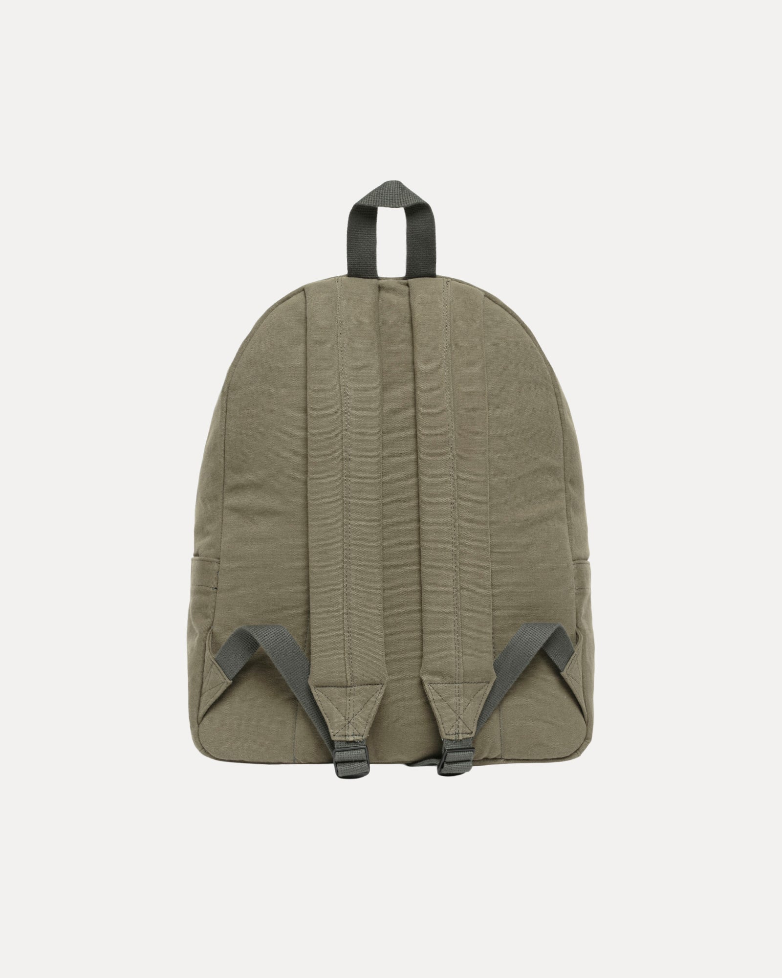 Durable Green Canvas Backpack for School, Travel & Work - Lightweight & Water-Resistant Daypack for Men & Women - Perfect for Commuting, Hiking & Outdoor Adventures