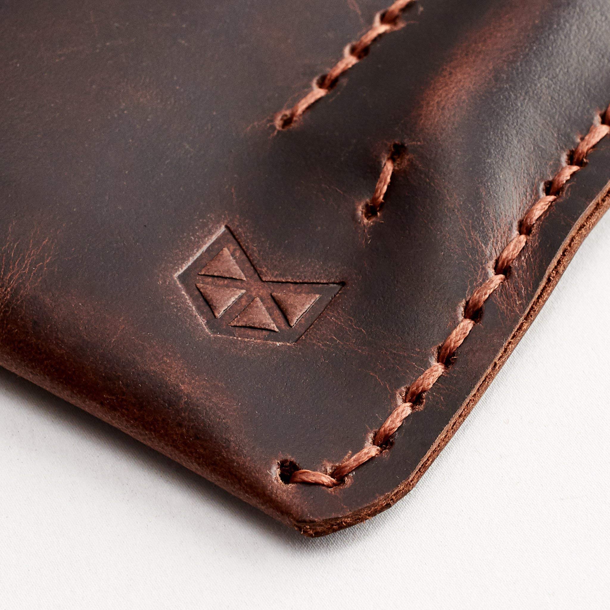 Premium reMarkable 2 Tablet Case - Handmade Red Brown Leather Folio Cover with Marker Holder | Protective Sleeve for E-ink Digital Paper | Perfect Gift for Men | Ideal for Business Professionals & Students