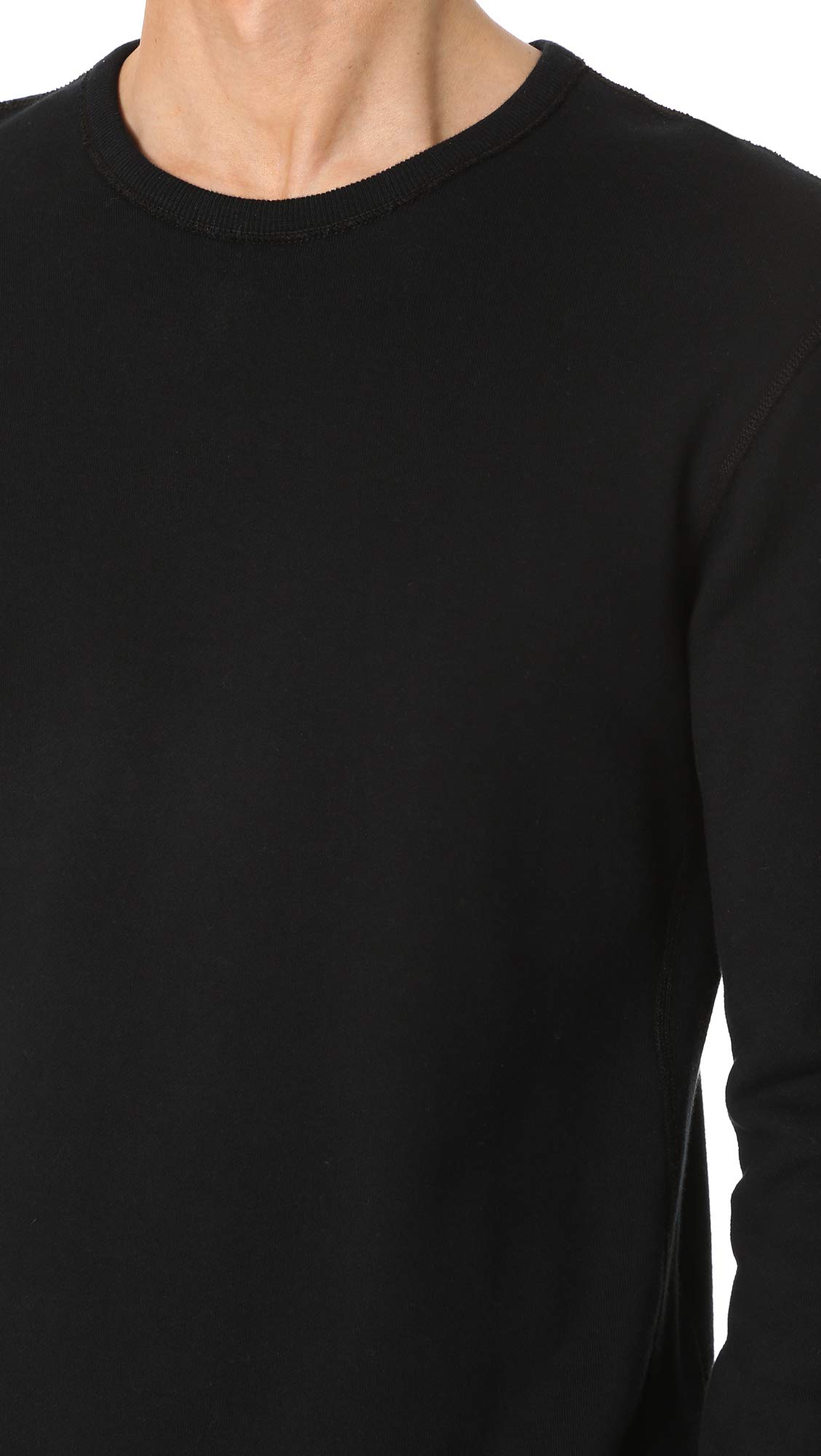 Men's Slim Fit Midweight Terry Crewneck Sweatshirt - Comfortable Casual Pullover for Everyday Wear, Gym, and Lounge