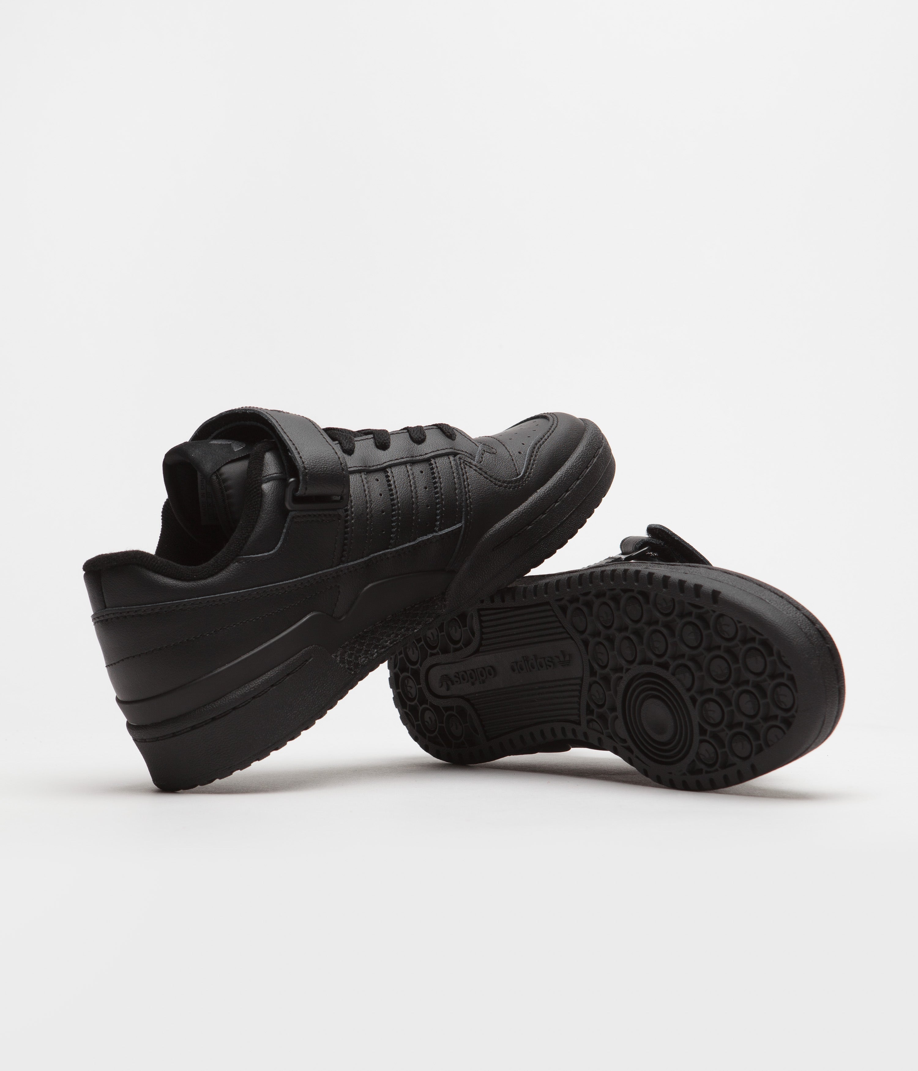 Adidas Forum Low Shoes for Men & Women - Core Black Sneakers for Casual Wear, Running & Street Style | Lightweight & Comfortable Athletic Shoes