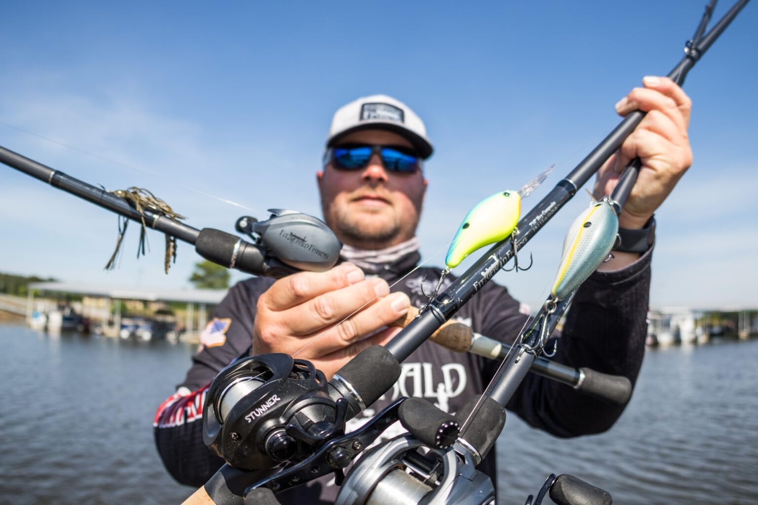 Fitzgerald Fishing VLD10 Reel - 10+1 Ball Bearing, Aluminum Spool, 20 LB Carbon Fiber Drag, All Metal Frame - Lightweight Powerhouse for Saltwater & Freshwater Fishing - Perfect for Bass, Trout & Tournament Anglers