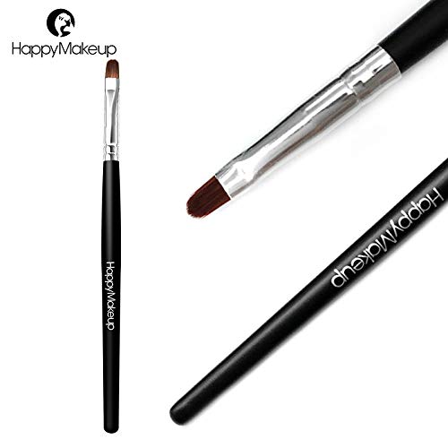 2 Pcs Lip Brush Concealer Brushes - Professional Lipstick & Gloss Applicators, Eyeshadow & Lip Liner Makeup Brush Set for Precise Application | Perfect for Daily Makeup, Travel & Professional Cosmetics Kit
