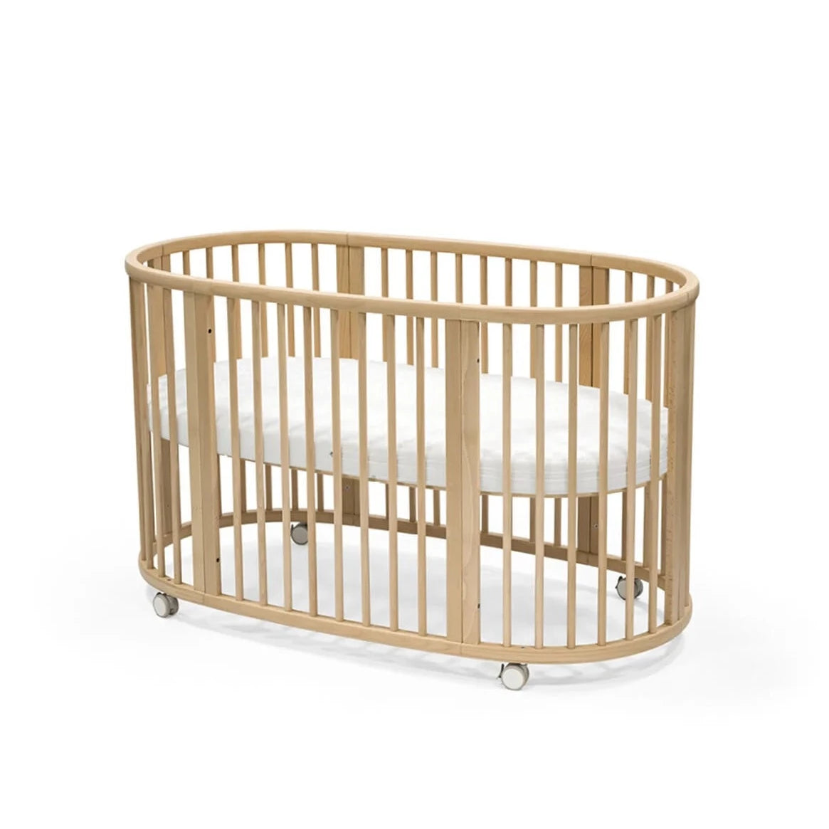 Stokke Sleepi V3 Convertible Crib & Toddler Bed - Modern Nursery Furniture for Newborn to Kids | Perfect for Baby's First Bedroom & Daycare Centers