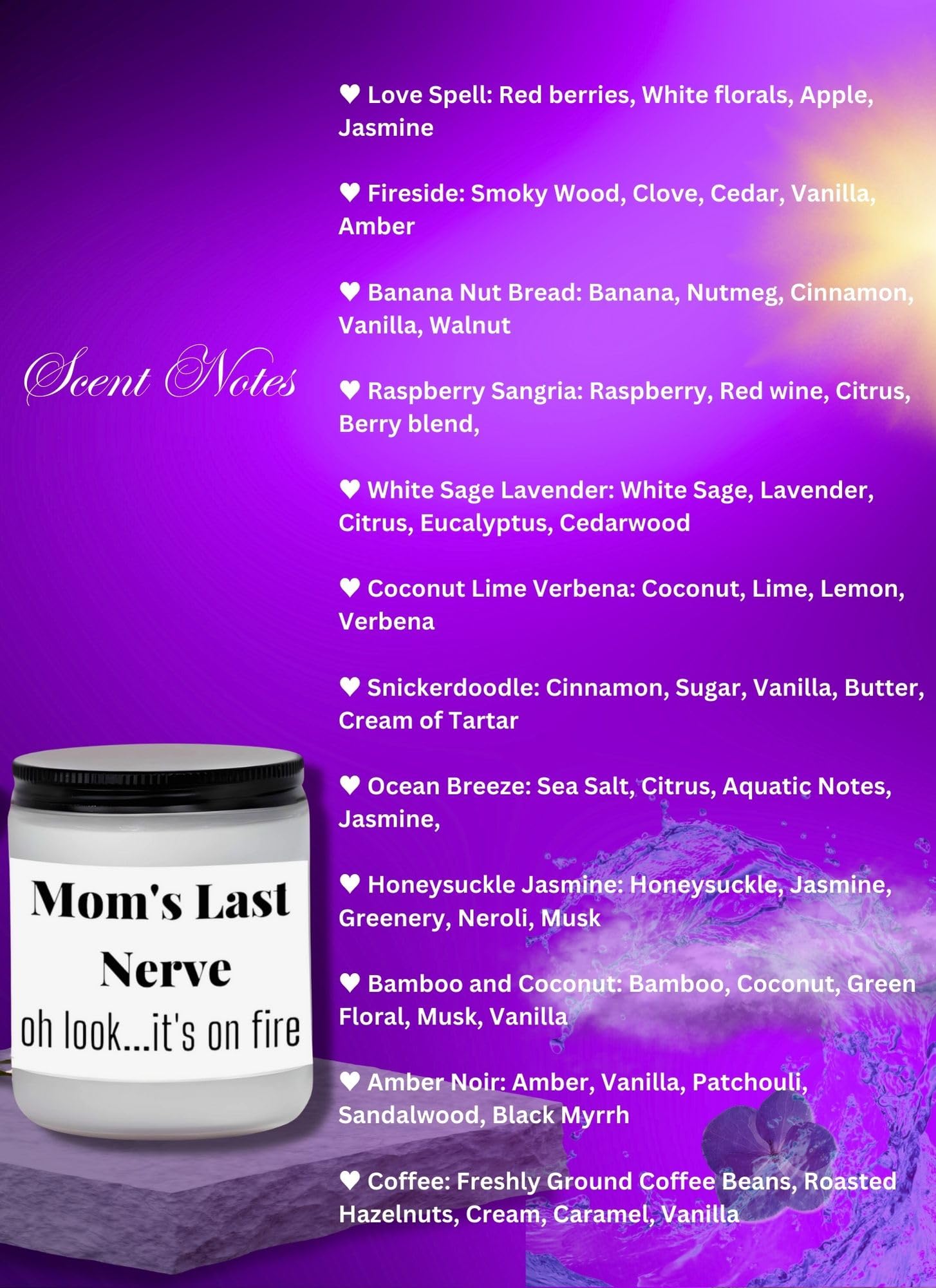 Romantic Scented Candles for Couples - Perfect Gift for Husband, Boyfriend, Anniversary & Birthday - Set the Mood for Intimate Moments & Special Occasions
