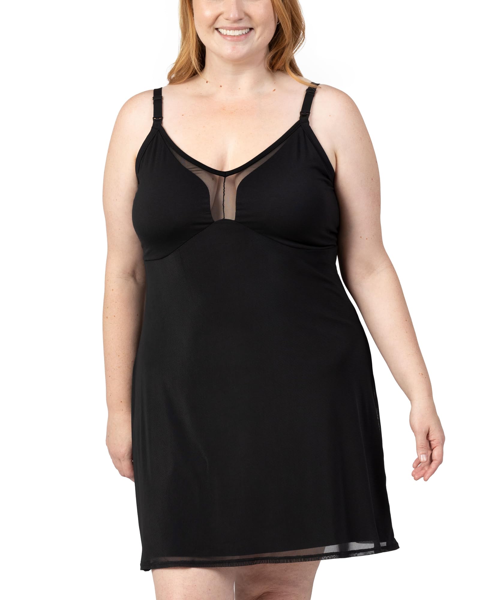 Kindred Bravely Aurora Maternity Nursing Nightgown - Soft Postpartum Pajamas for Breastfeeding Moms | Comfortable Sleepwear & Loungewear for Pregnancy & New Mothers | Perfect for Nighttime Feeding & Hospital Stay
