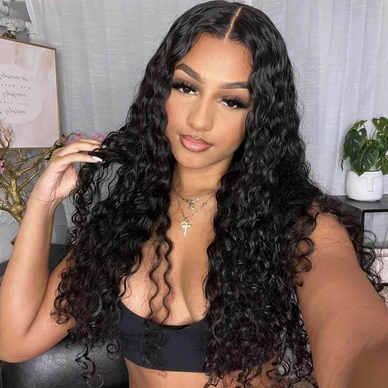 Eullair Affordable 4x4/13x4/13x6 Lace Front Wigs for Black Women - Straight/Body Wave/Curly/Yaki Straight Human Hair | Perfect for Daily Wear, Parties & Special Occasions