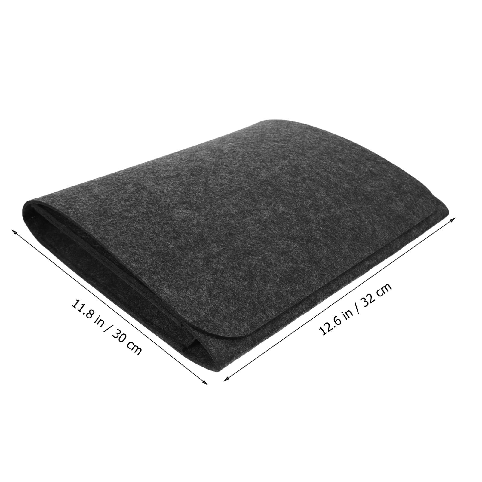 Hemoton Felt Bedside Hanging Organizer Bag - Dormitory & Bedroom Storage Solution for Laptop, Books, and Essentials - Perfect for Sofa, Desktop, and Armrest Organization