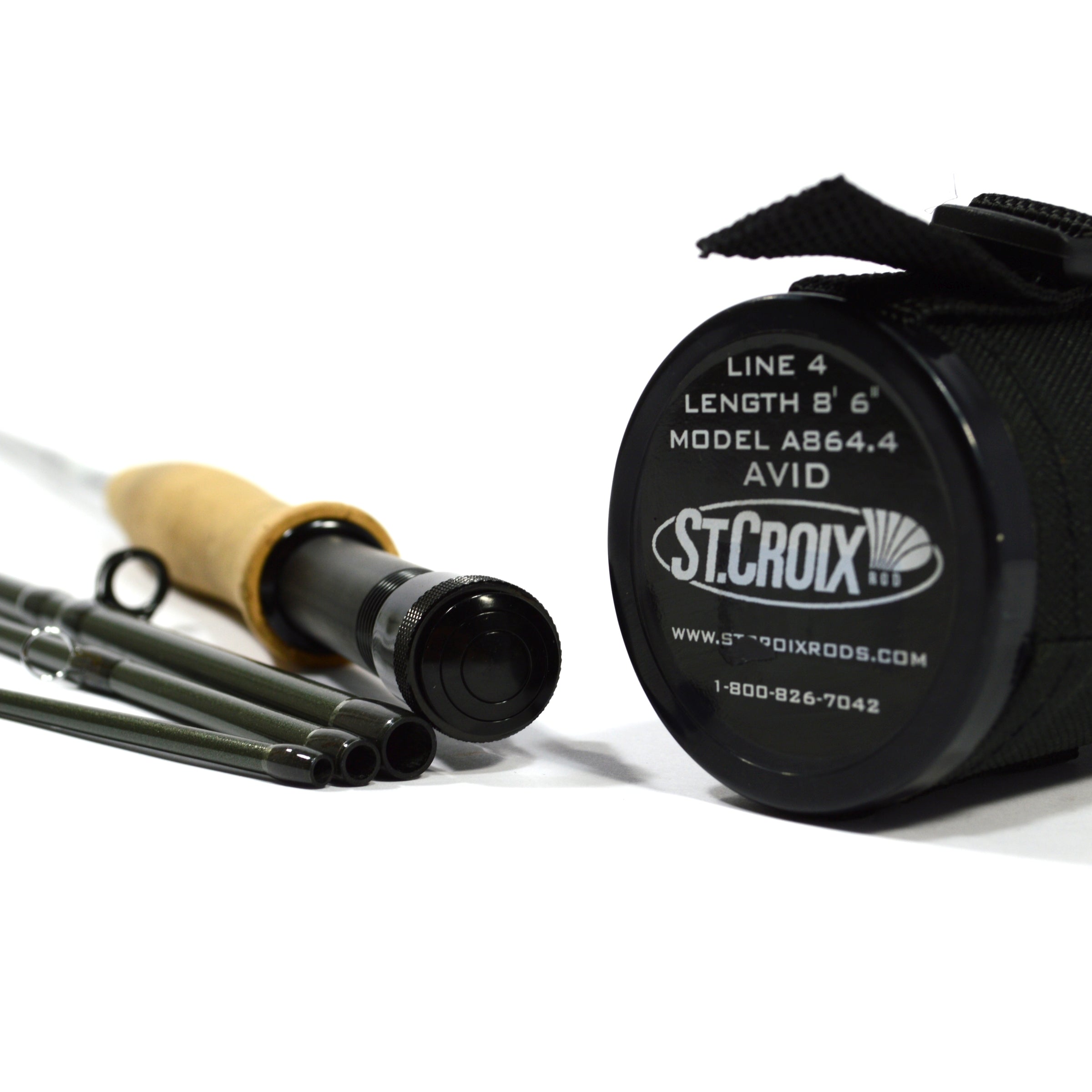 St. Croix Avid A864.4 Fly Fishing Rod - 8'6