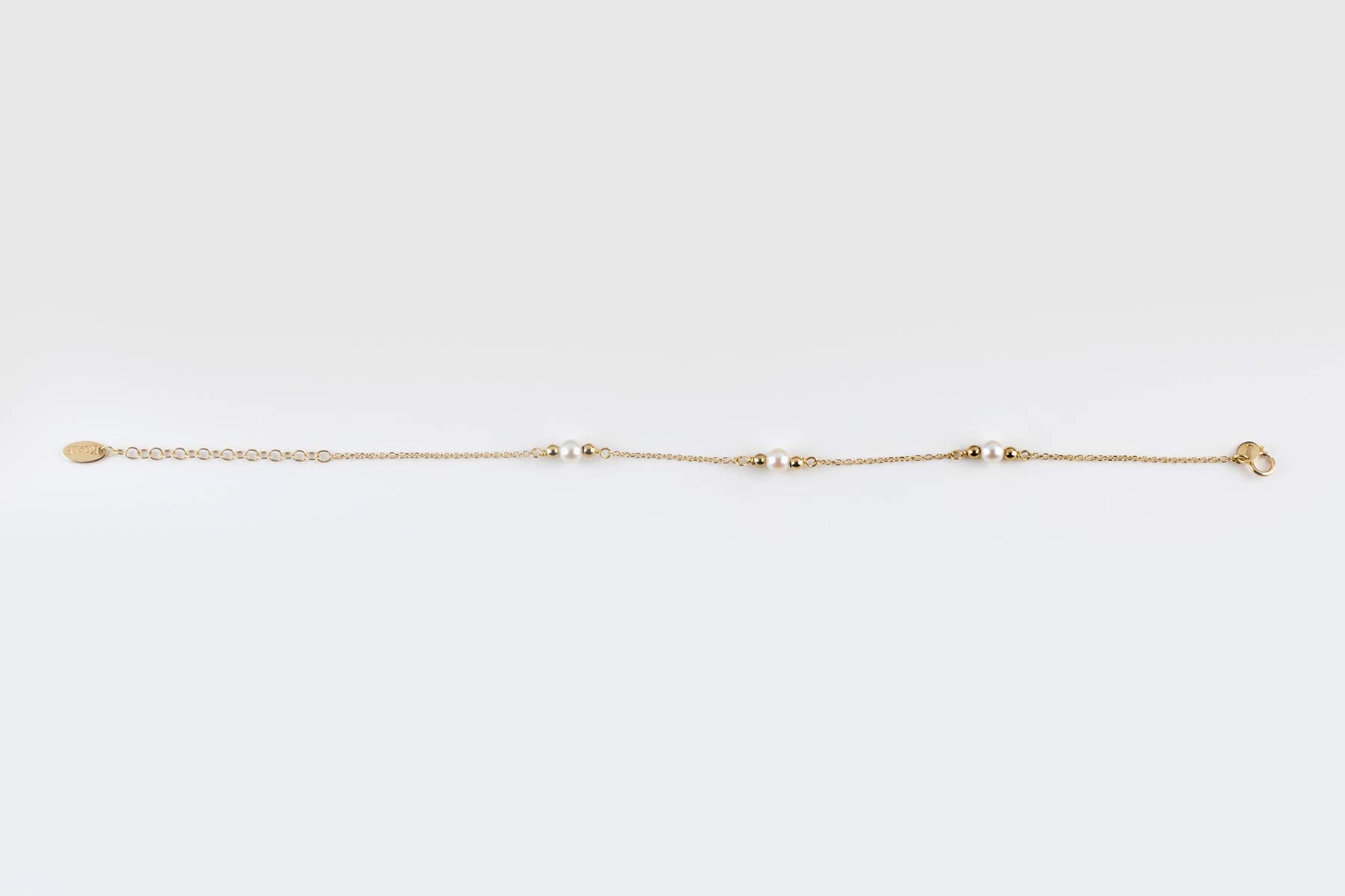 Elegant Solid Gold Pearl Bracelet for Women - 9K, 14K & 18K Natural Pearls, Bohemian Style Jewelry | Perfect Bridesmaid Gift, Anniversary Present & Wedding Accessory | Ideal for Special Occasions, Date Nights & Formal Events