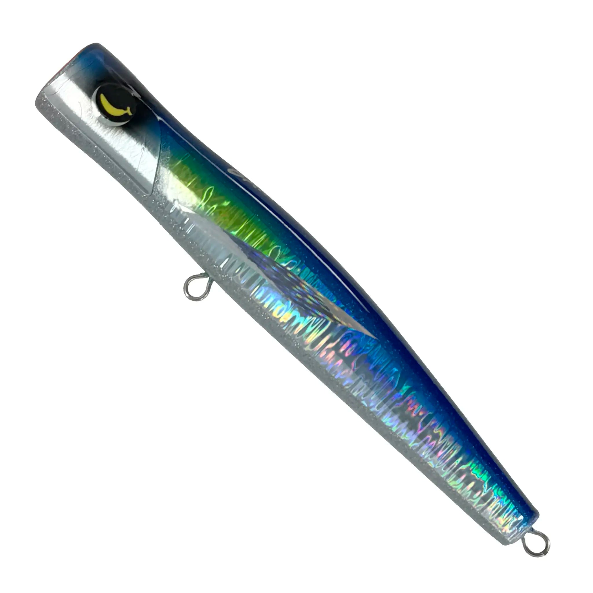 Sea Falcon Bana Pop 240 Slim Popper Fishing Lures - Topwater Bass Fishing Lures for Freshwater & Saltwater - Perfect for Bass, Trout, and Pike Fishing in Lakes, Rivers, and Ponds