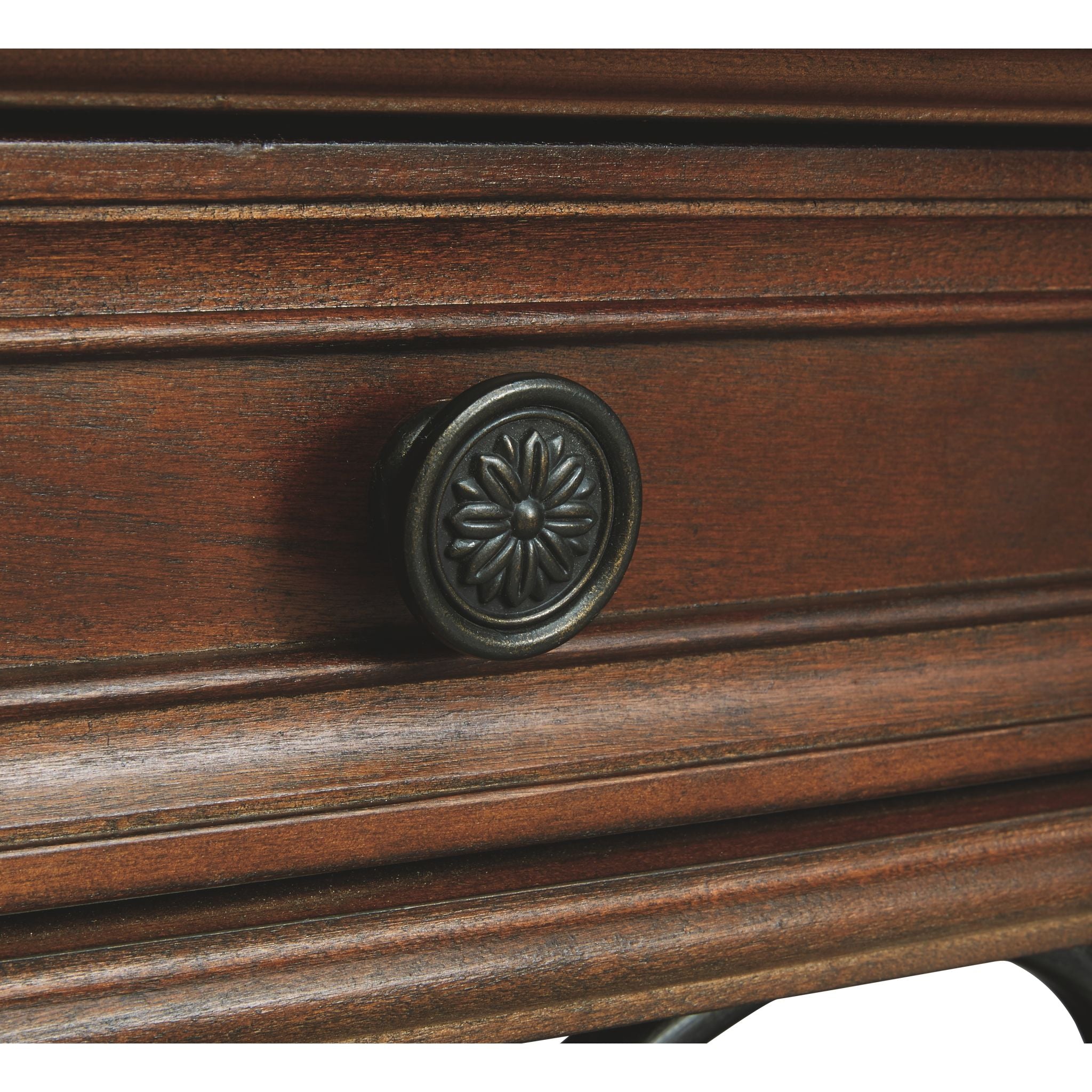 Alymere Rustic Brown Coffee Table - Farmhouse Style Living Room Furniture for Home Decor