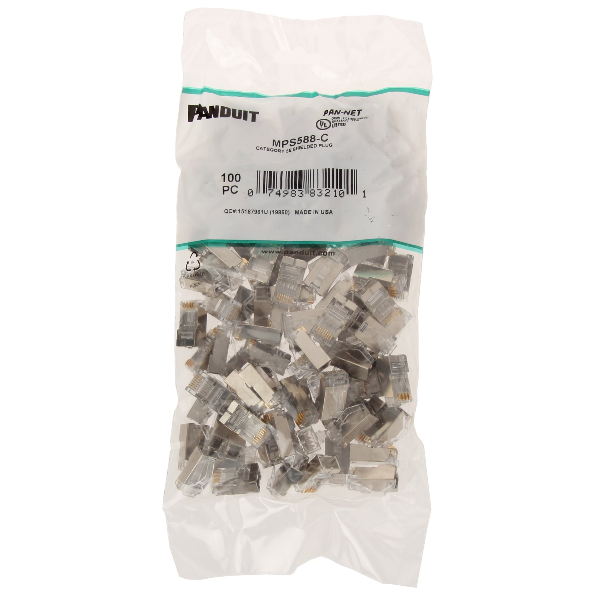 Modular Plug - High-Quality Ethernet & Phone Connectors for Home & Office Networking - Perfect for Internet Setup, VoIP, and Data Cabling