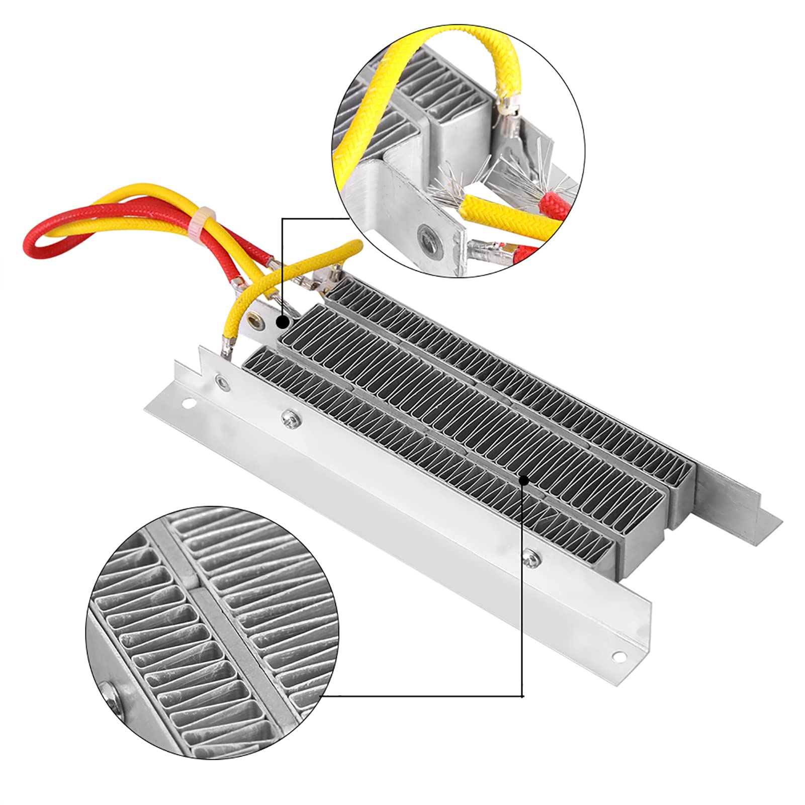ciciglow Durable PTC Thermostatic Heater - Safe Electric Air Heater for Humidifiers & Drying Machines | Perfect for Home, Office & Laundry Room Use