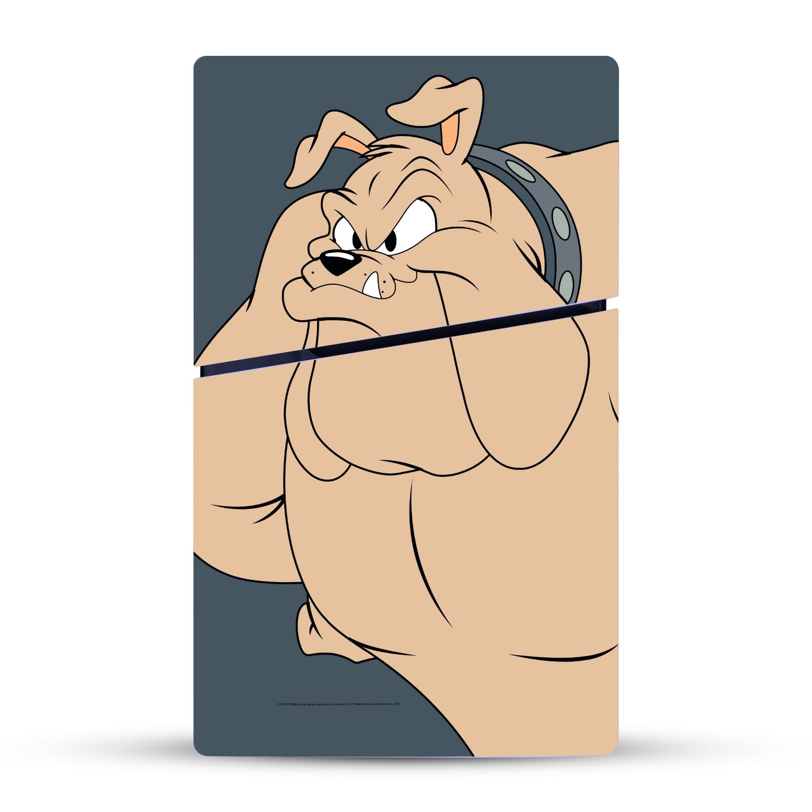 Official Looney Tunes Hector The Bulldog Vinyl Skin Sticker for Sony PS5 Slim/Pro Disc Console & DualSense Controller - Gaming Decal for Customization & Protection - Perfect for Gamers, Collectors and Cartoon Fans