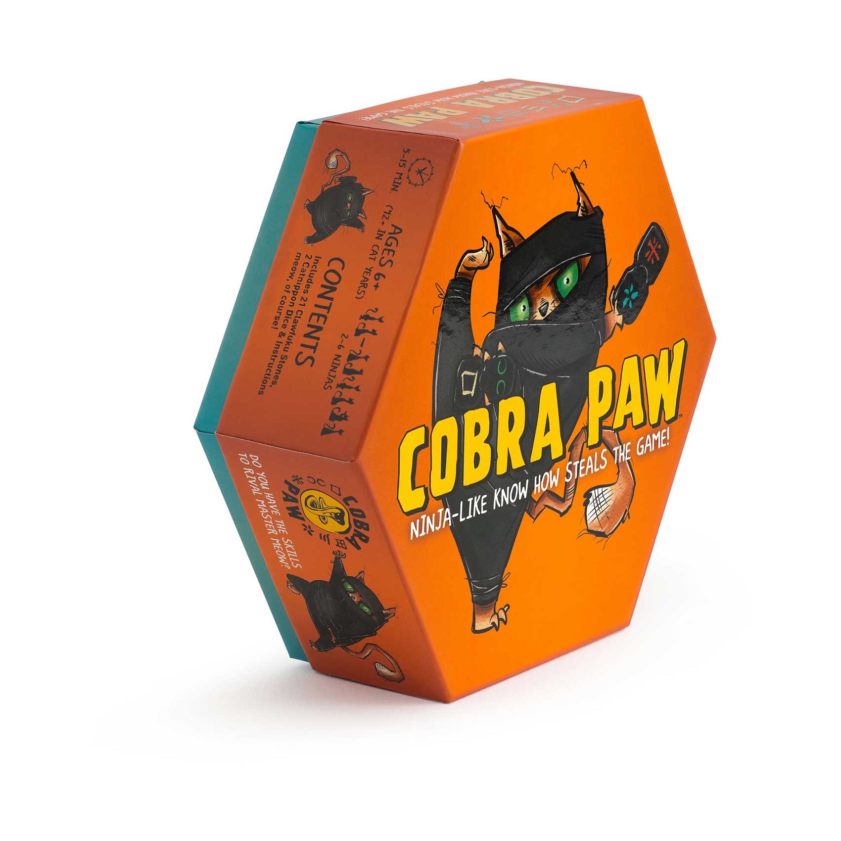 Cobra Paw Ninja Challenge Tile Snatching Board Game - Fun Family Game Night for Kids & Adults - Perfect for Parties, Gifts & Indoor Activities