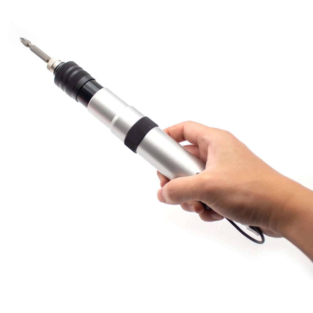 Automatic Clutch Type Pneumatic Screwdriver - Preset Torque Air Screw Driver 1200 RPM for Industrial Assembly & DIY Projects
