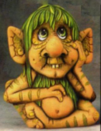 Ikki Troll 7 Inch Ceramic Bisque Doll - Unpainted DIY Craft Project for Kids & Adults | Perfect for Painting Parties, Art Classes & Home Decor