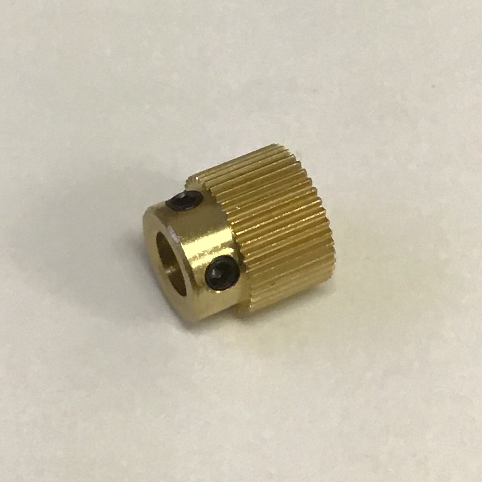 High-Quality 3D Printer Extruder Drive Gear - Compatible with 1.75mm & 3mm Filaments - Durable Brass Pulley (5mm) - Perfect for DIY 3D Printing & Repairs