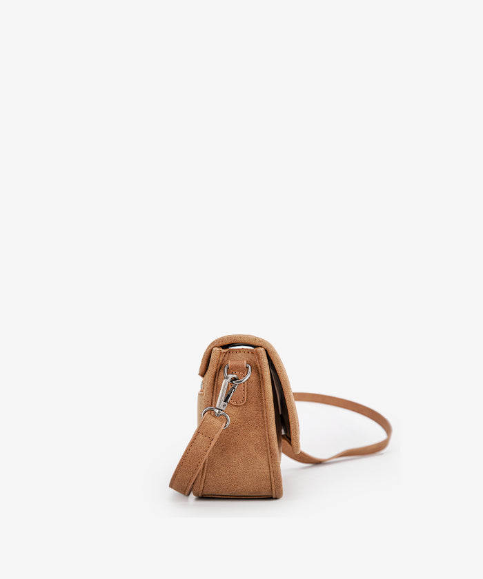 Trinity Ranch Aztec Tooled Leather Crossbody Purse for Women - Stylish Boho Handbag for Everyday Use, Travel & Casual Outings