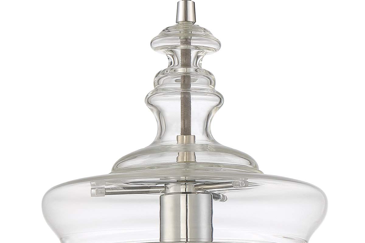 Craftmade 1-Light Mini Pendant in Chrome Finish - Perfect for Kitchen Islands, Dining Rooms & Entryway Lighting