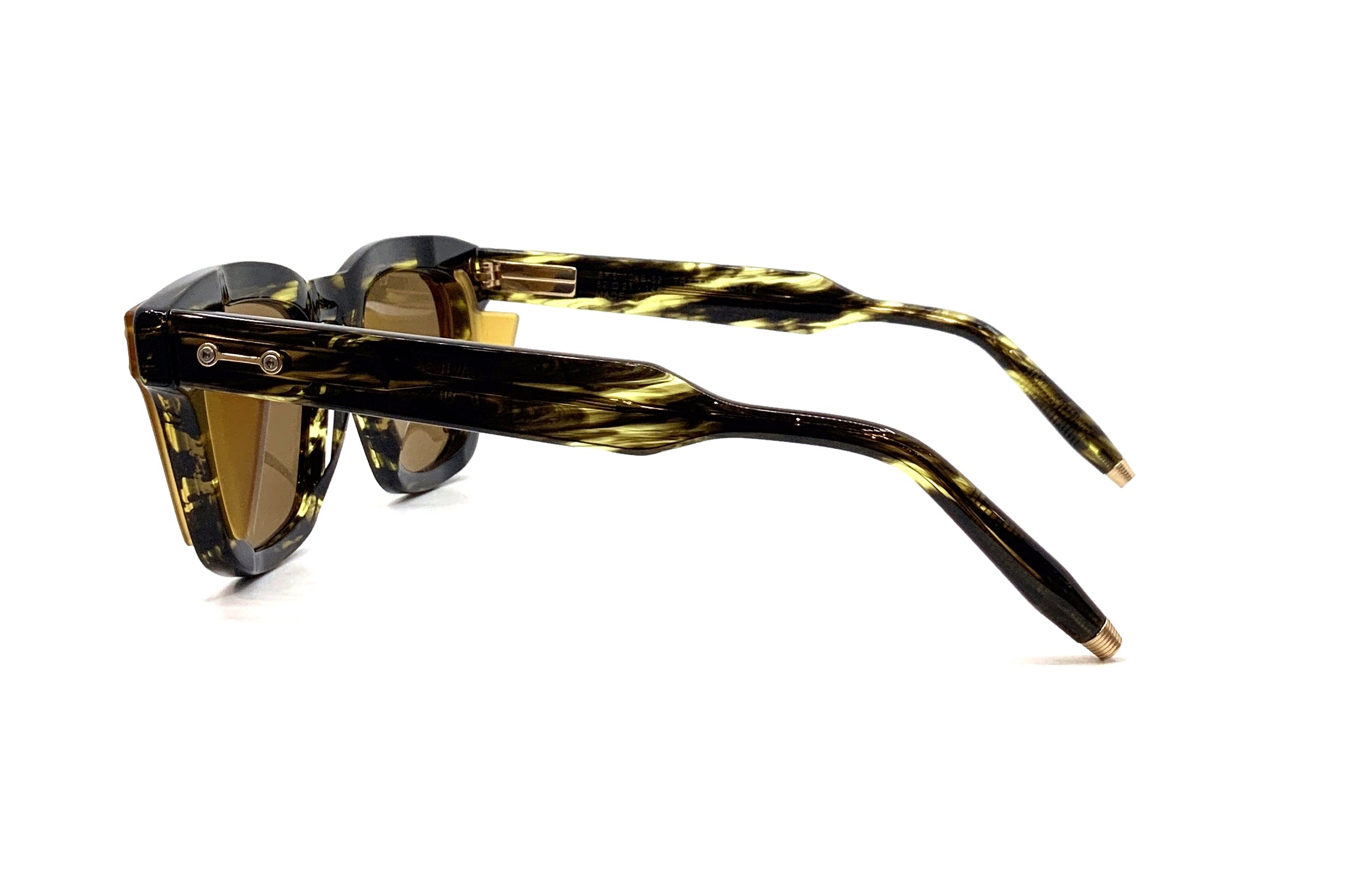 Akoni Ara Sunglasses - Dark Tortoise & Crystal Amber Frame - Stylish UV Protection for Outdoor Activities, Travel, and Fashion