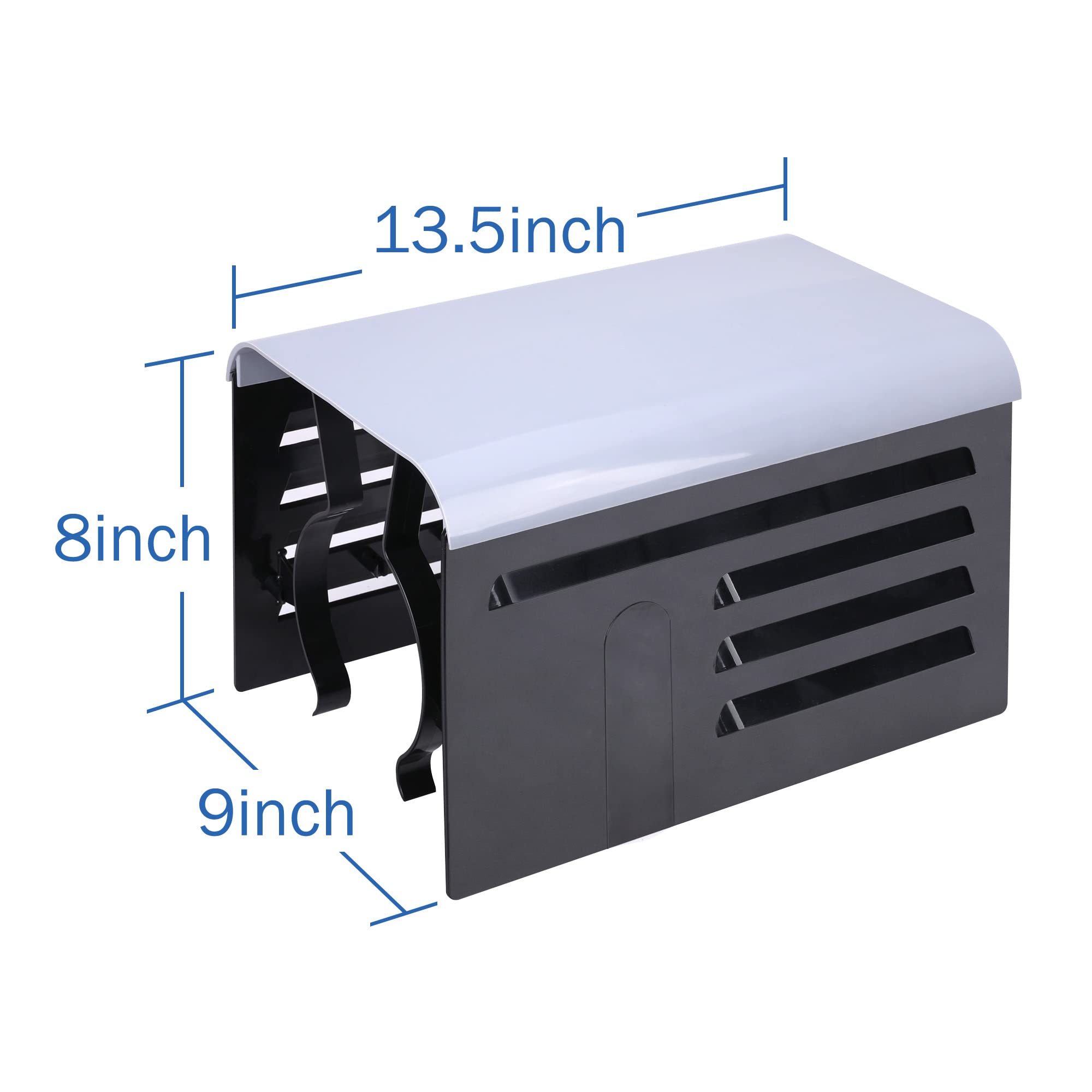 ABS Adjustable Pool Pump Cover for Above Ground & Inground Pools - Weatherproof Outdoor Motor Protection - Perfect for Winterizing, Storm Protection & Year-Round Equipment Safety