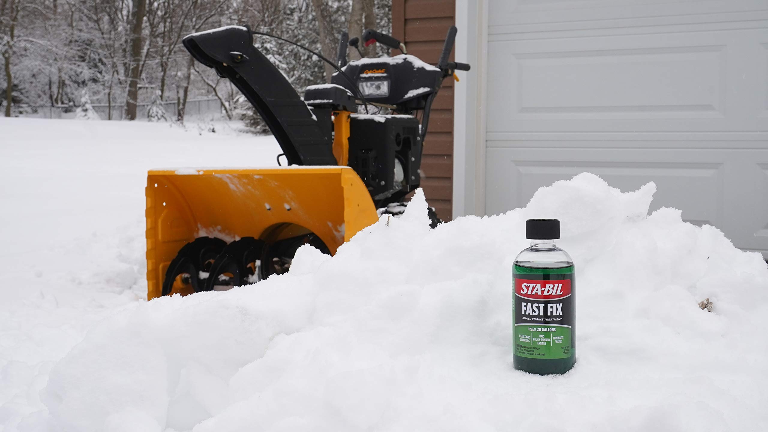 STA-BIL Fast Fix Small Engine Treatment - 8oz (12 Pack) | Carburetor & Fuel Injector Cleaner for Rough Running Engines | Eliminates Water & Improves Performance | Ideal for Lawn Mowers, Generators & Outdoor Power Equipment