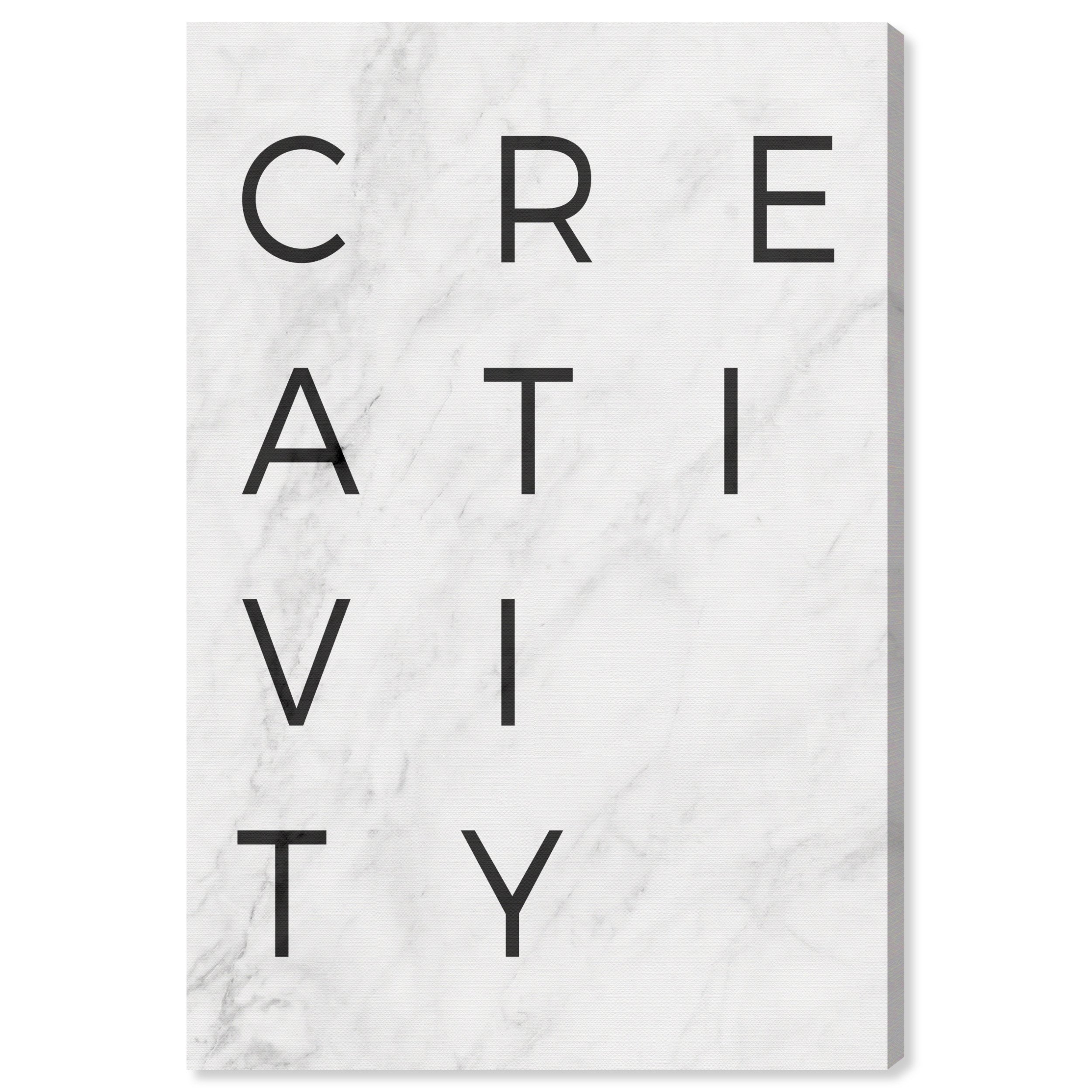 Oliver Gal Minimalist Marble Canvas Wall Art Print - 30