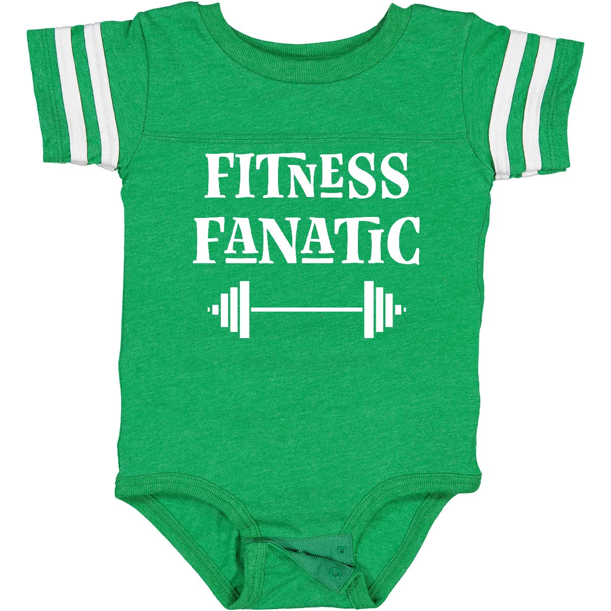 Inktastic Gym Gift Fitness Fanatic Baby Bodysuit - Cute Workout Outfit for Active Babies & Toddlers - Perfect for Gym, Yoga & Playtime
