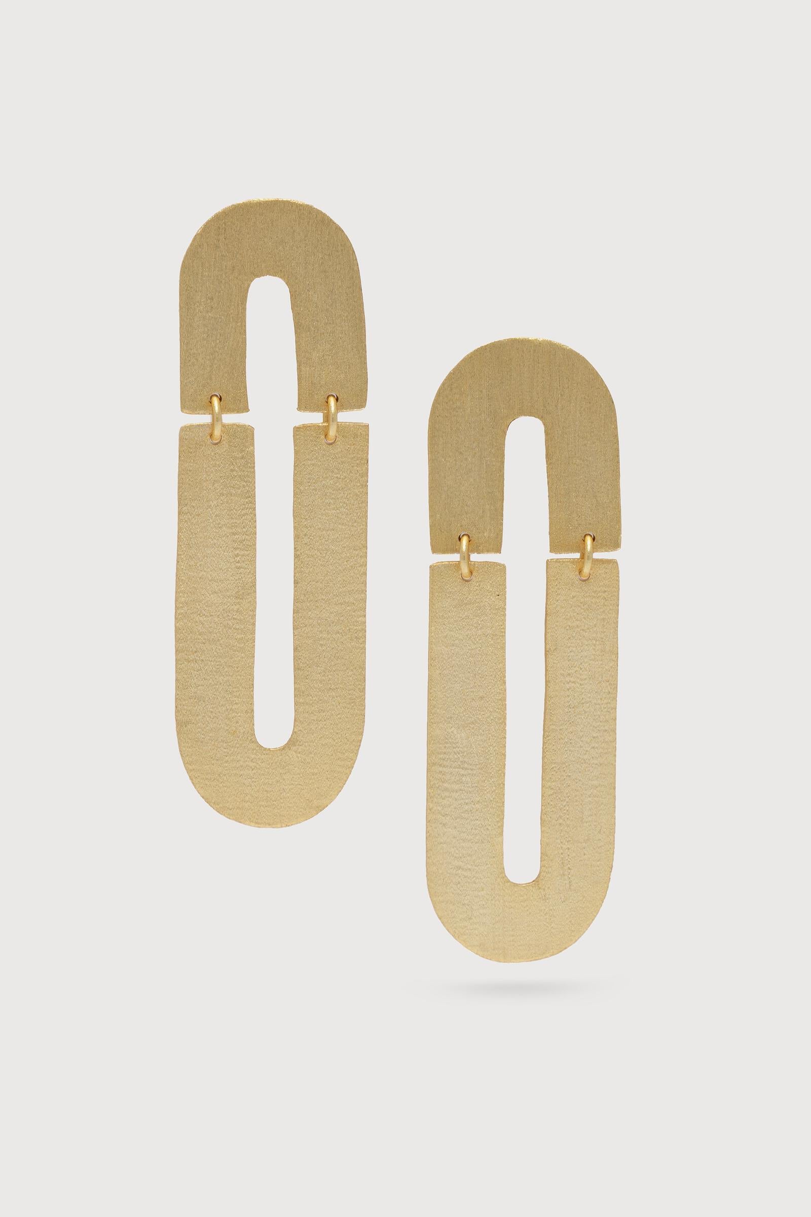 Geometric Mirror Earrings for Women - Trendy Stainless Steel Dangle Earrings - Perfect for Parties, Weddings & Everyday Wear